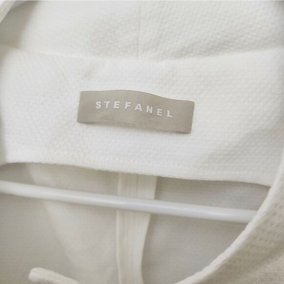 Stefanel‎ women's sleeveless button cardigan size 6 - Picture 6 of 11